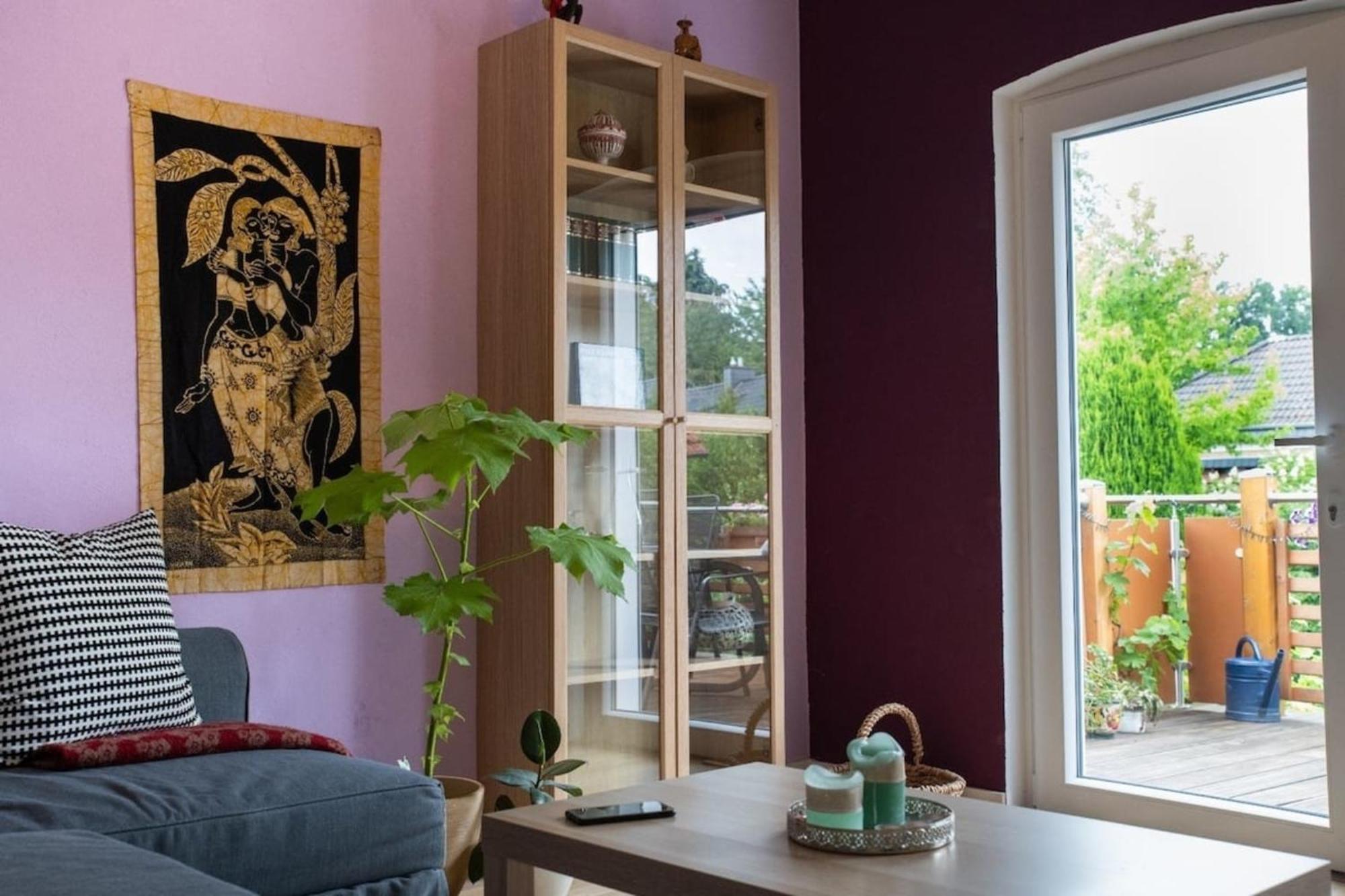 Farbenfrohe Ferienwohnung Detmold Exteriör bild