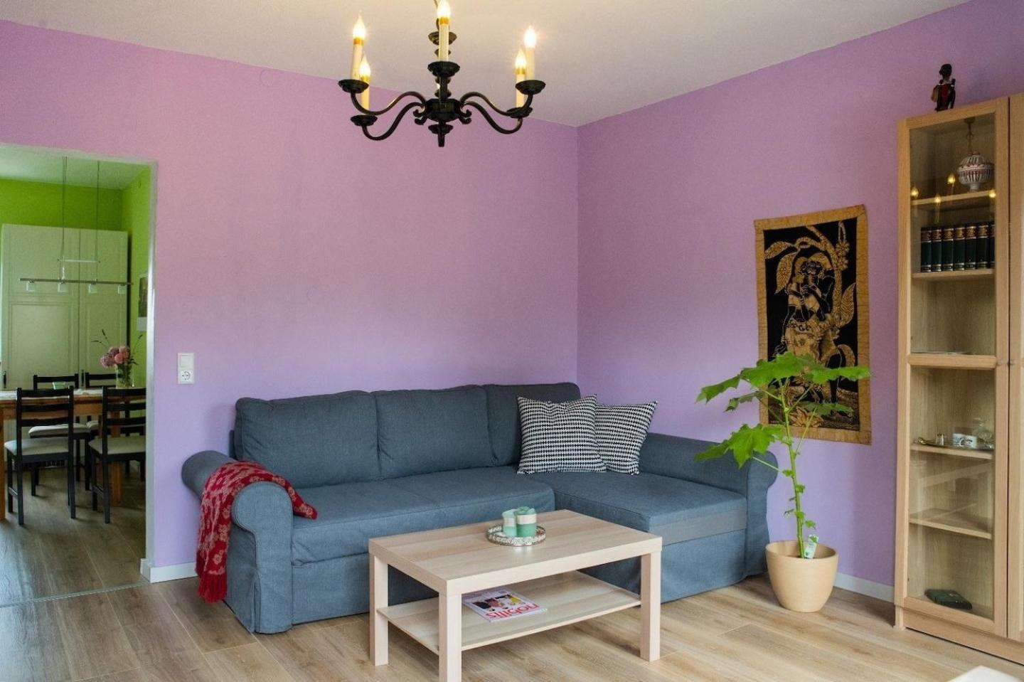 Farbenfrohe Ferienwohnung Detmold Exteriör bild